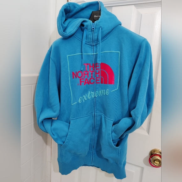 The north face men's extreme hoodie zip up size Large - Picture 1 of 6